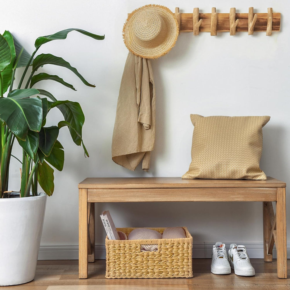 GRANNY SAYS Extra Large Wicker Baskets with Handles, Woven Baskets, 1-Pack