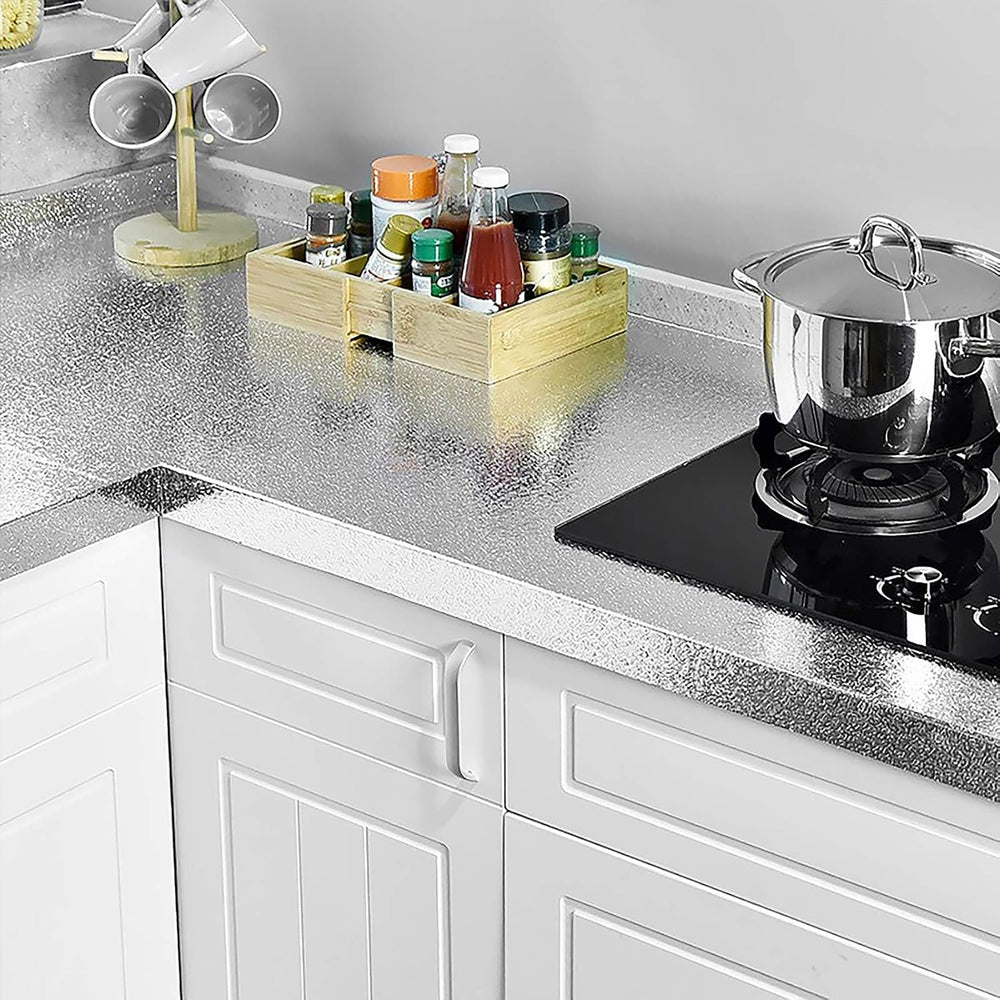 VEELIKE 15.7''x708'' Kitchen Oil-Proof Waterproof Backsplash ...