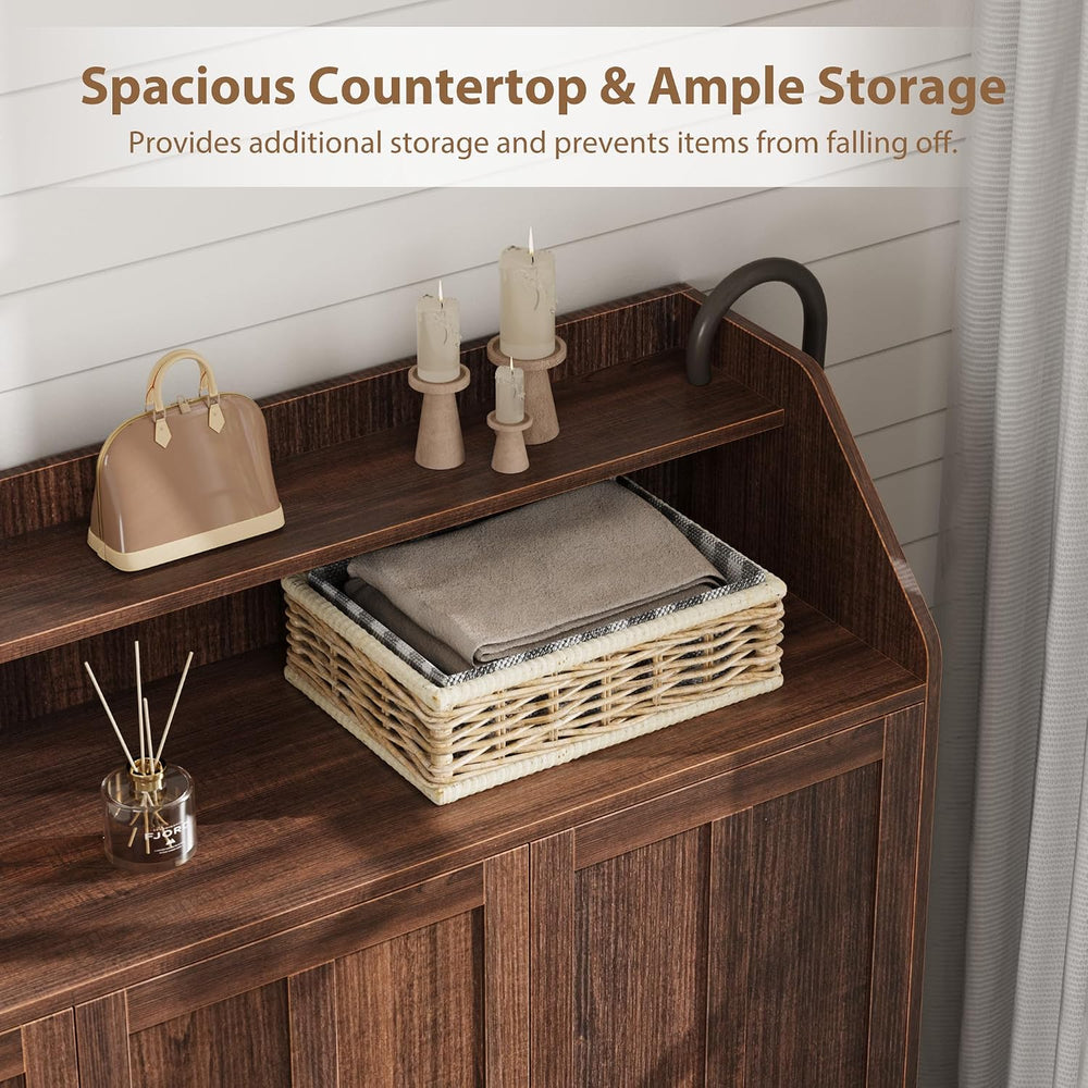 GarveeHome Shoe Storage Cabinet with 3 Doors