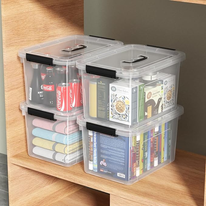 18 Quart Plastic Storage Bins