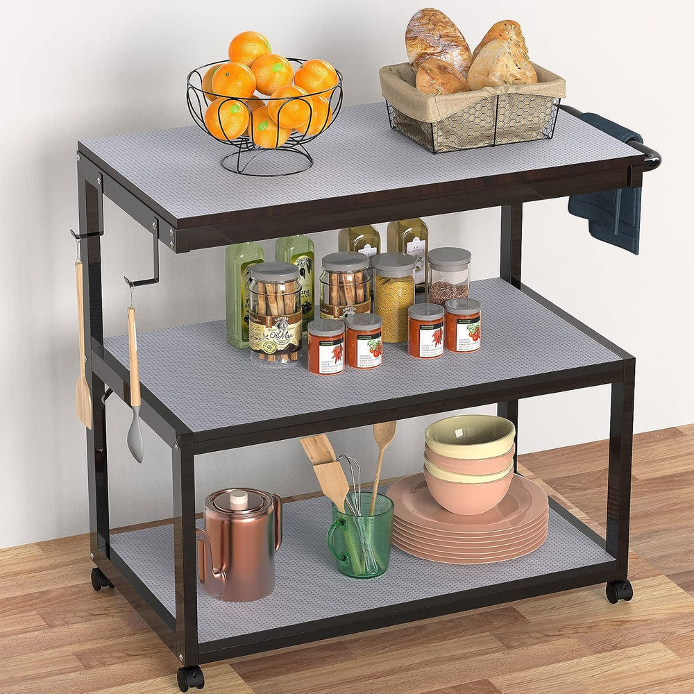 Shelf Liner Non Adhensive Drawer Cabinet Mat Clear 17.5"× 236.2" Pa...
