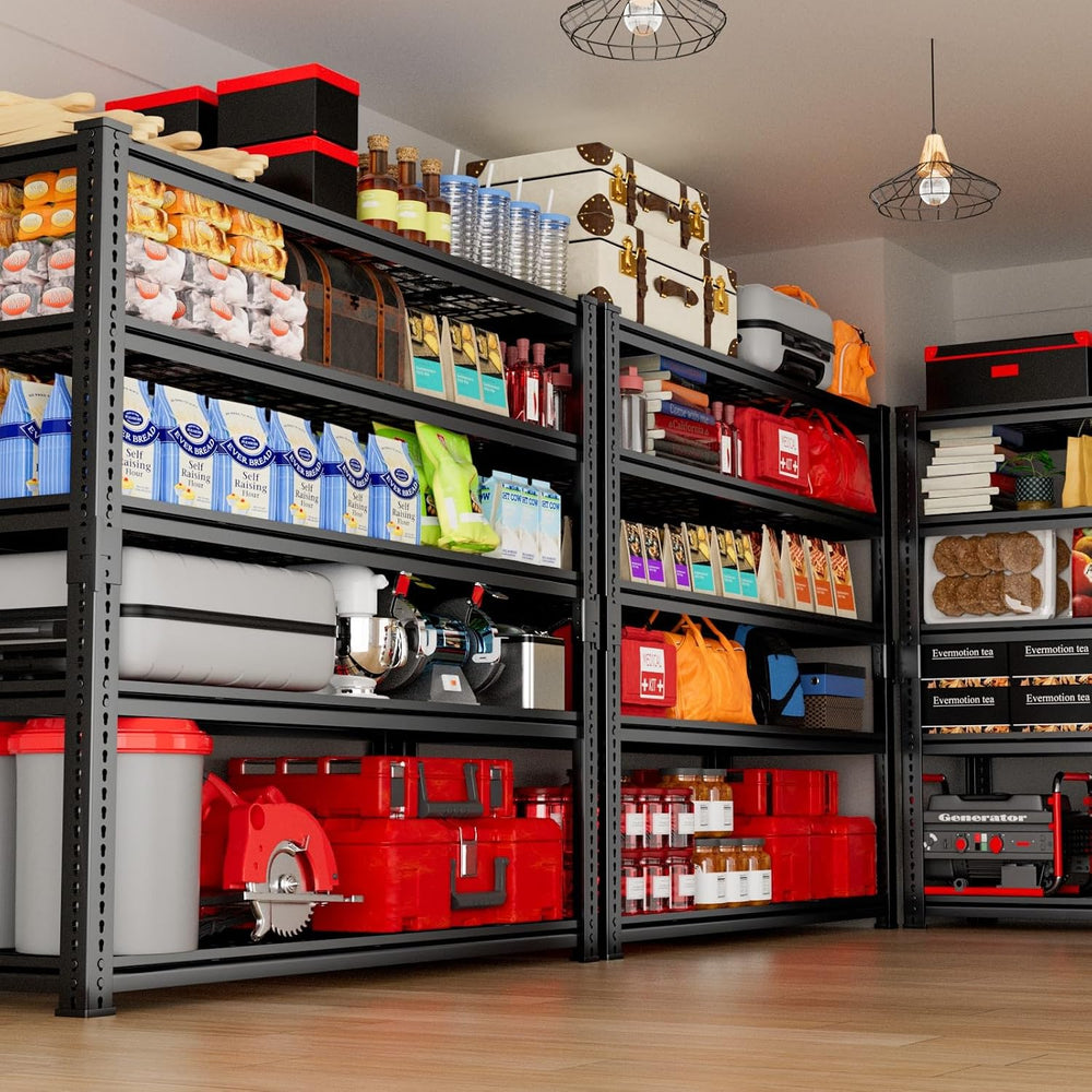 Storage Shelves, Garage Shelving Heavy Duty 2800 LBS Capacity, 48"L x 18...