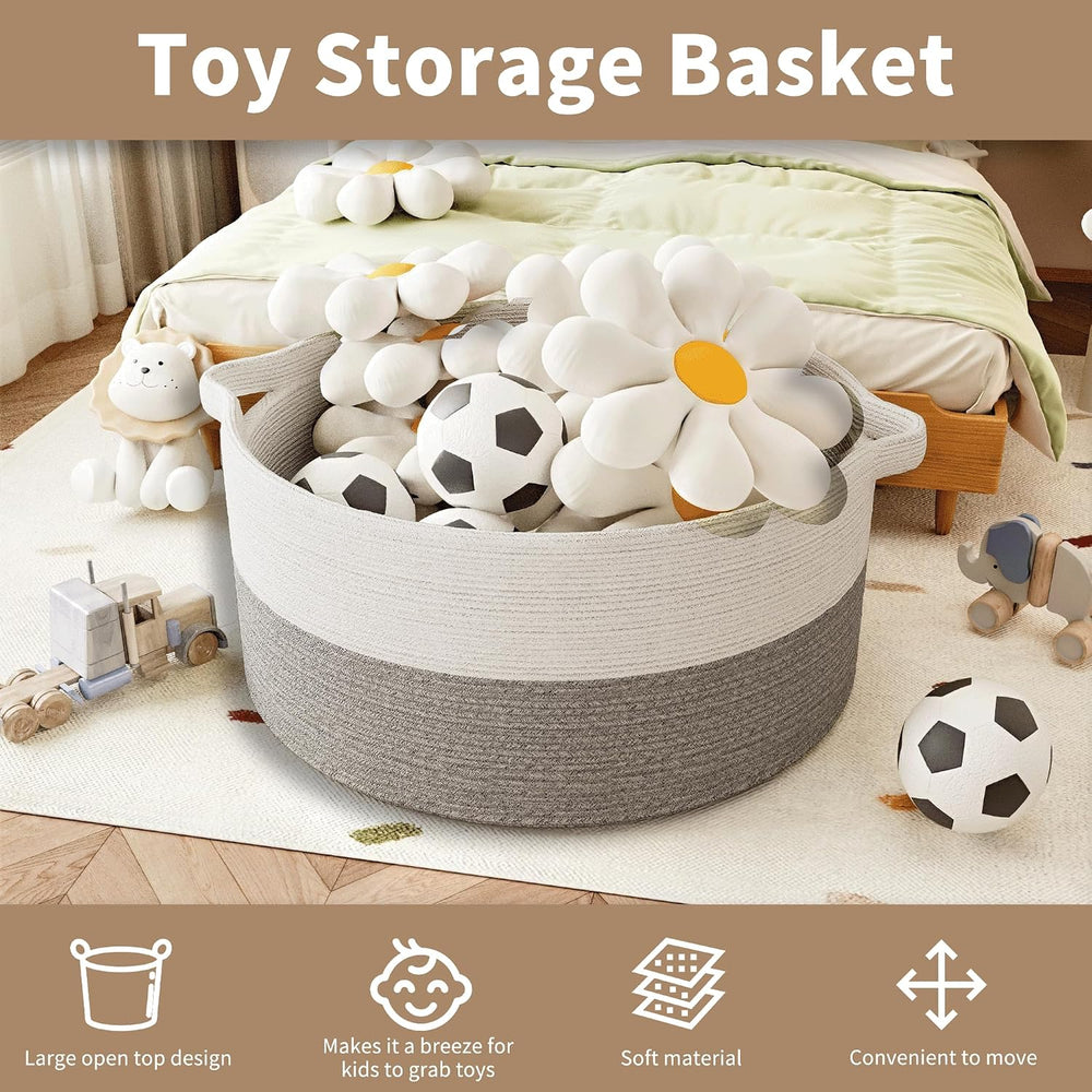 125L Extra Large Blanket Basket, 25" x 16"