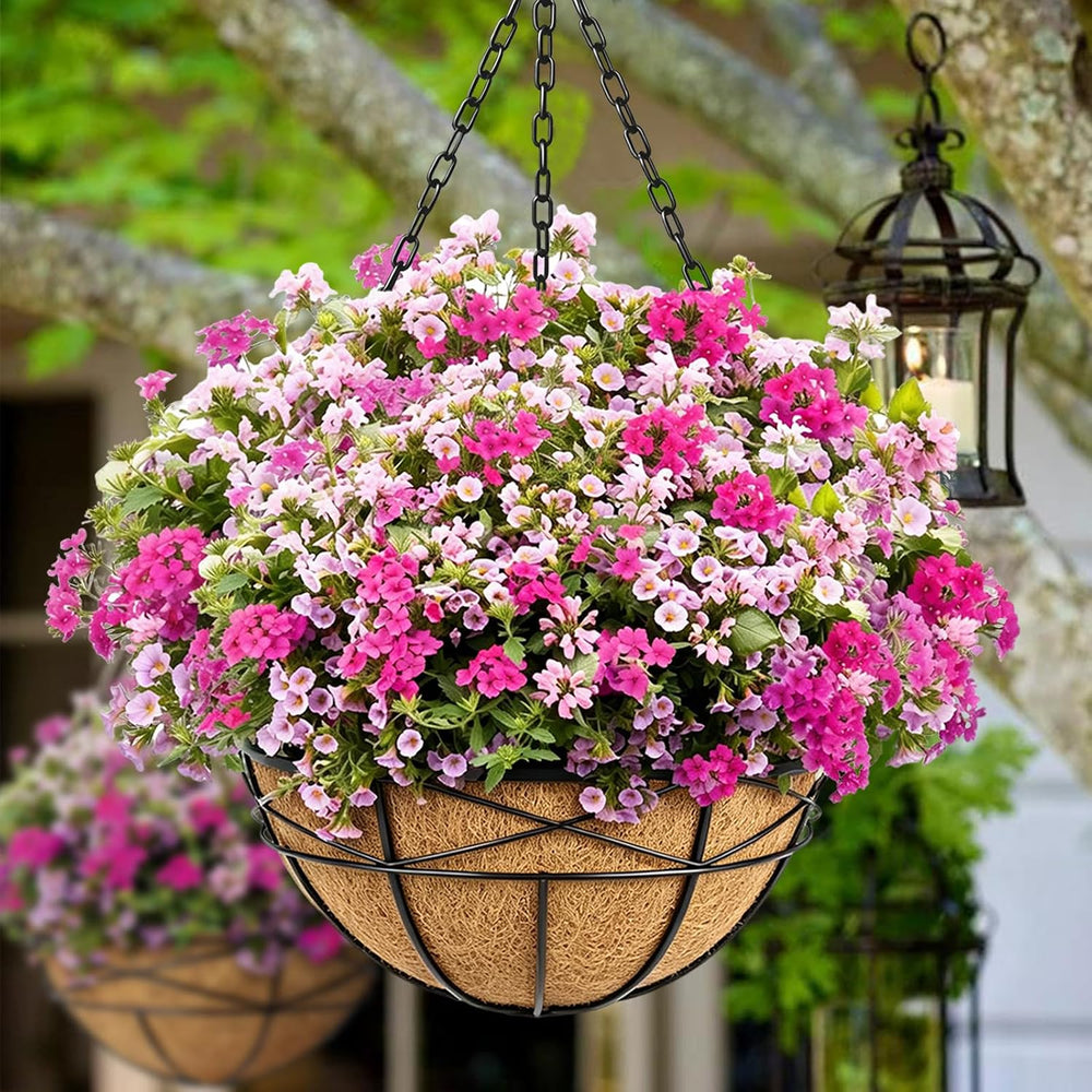 24 Inch Natural Coconut Fiber Liner for planters Round Coco Replacement Liner...