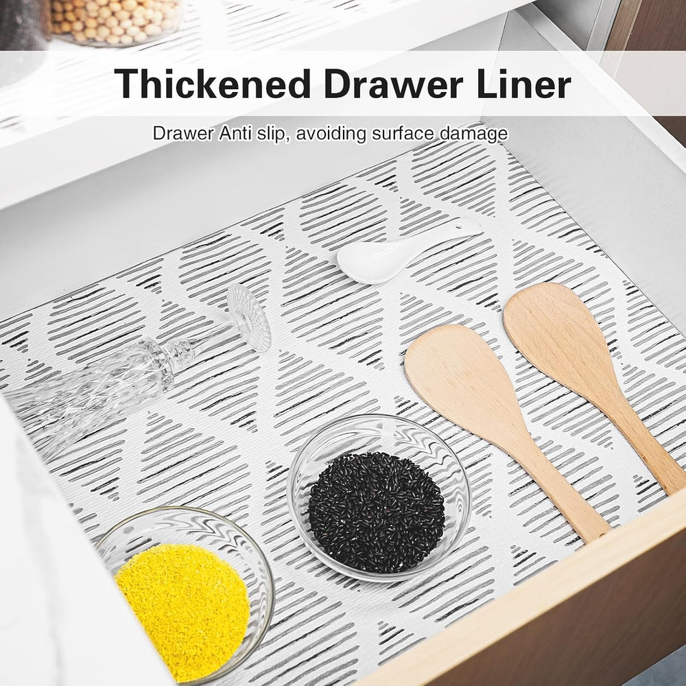 Drawer and Shelf Liner for Kitchen Cabinet Non-Adhesive 18in x 30FT