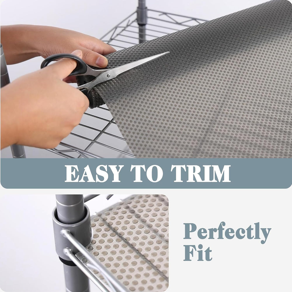 Wire Shelf Liner: 16" W x 360" L Shelf Liners for Wire Shelving 1.2...