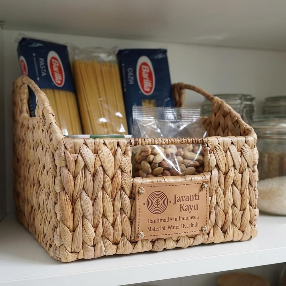 Pantry Organizers and Storage Baskets, 3 Pack, 10" x 9" x 8" |...