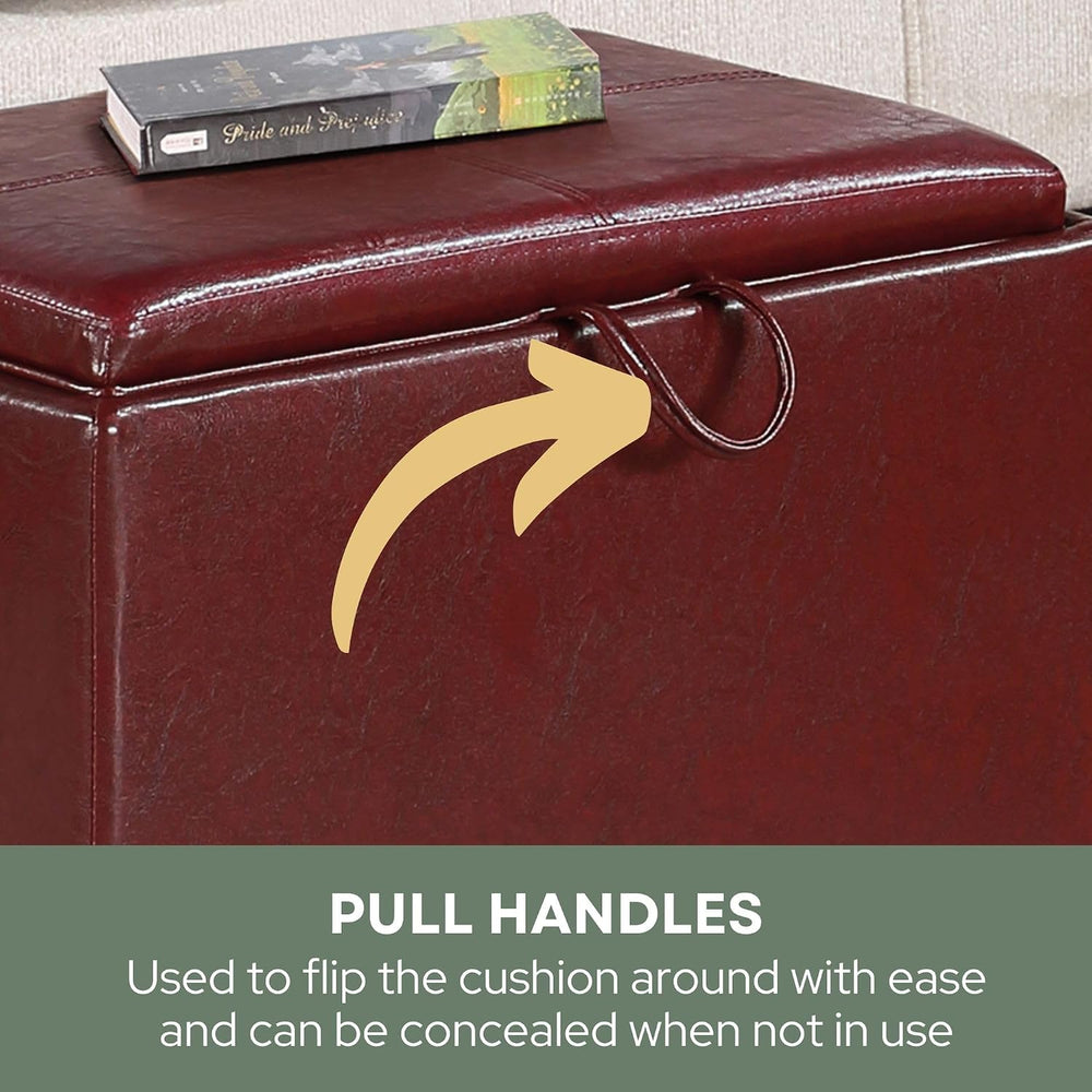 Convenience Concepts Designs4Comfort Accent Storage Ottoman 22.75" - Mod...