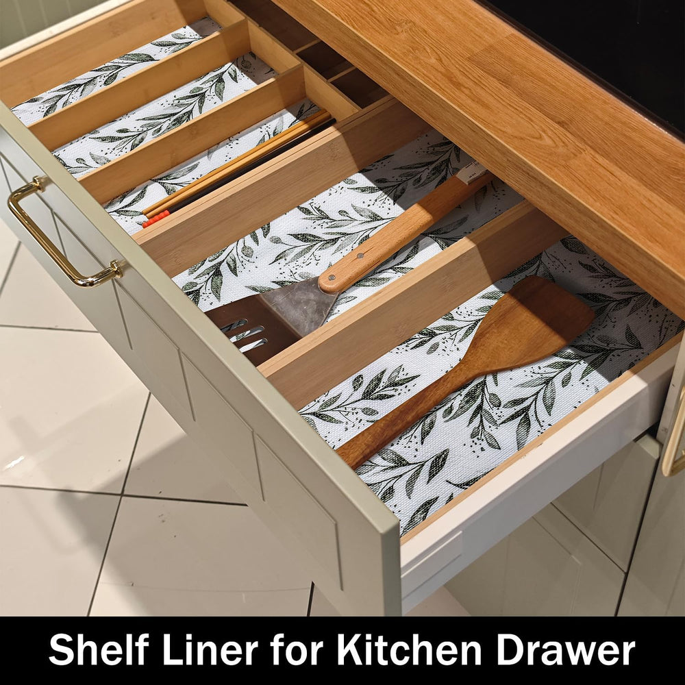 Shelf Liners 24IN x 10FT Non Adhesive and Strong Non-Slip