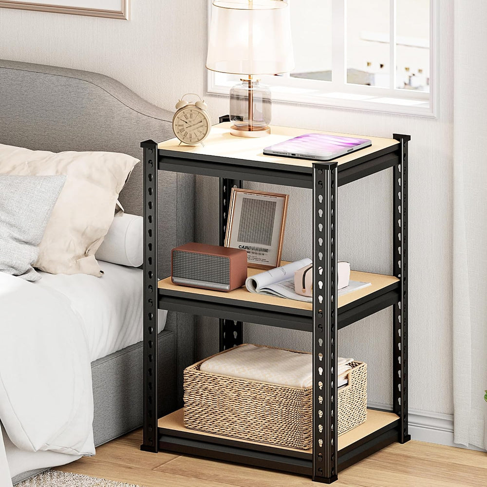 REIBII Storage Shelves for Pantry, Kitchen, 6 Tier Garage Shelving