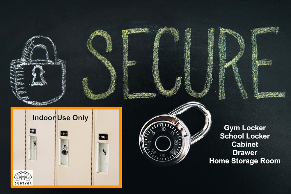 Combination Locker Lock, 60 Pack