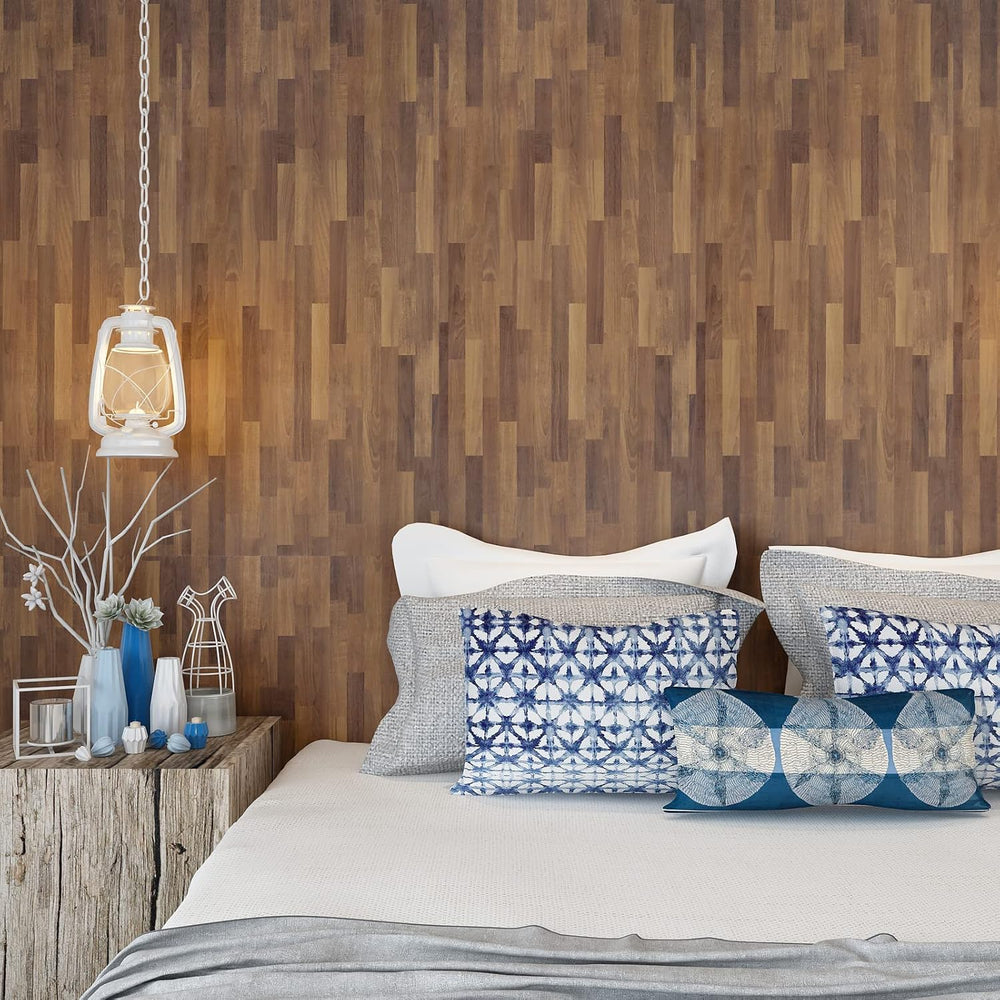 VEELIKE Large Size Butcher Block Contact Paper Peel and Stick Countertops for...