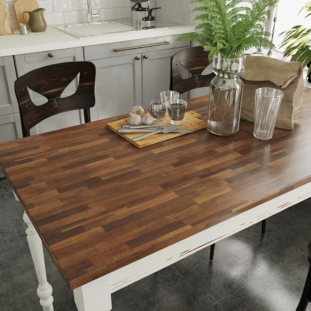 VEELIKE Large Size Butcher Block Contact Paper Peel and Stick Countertops for...