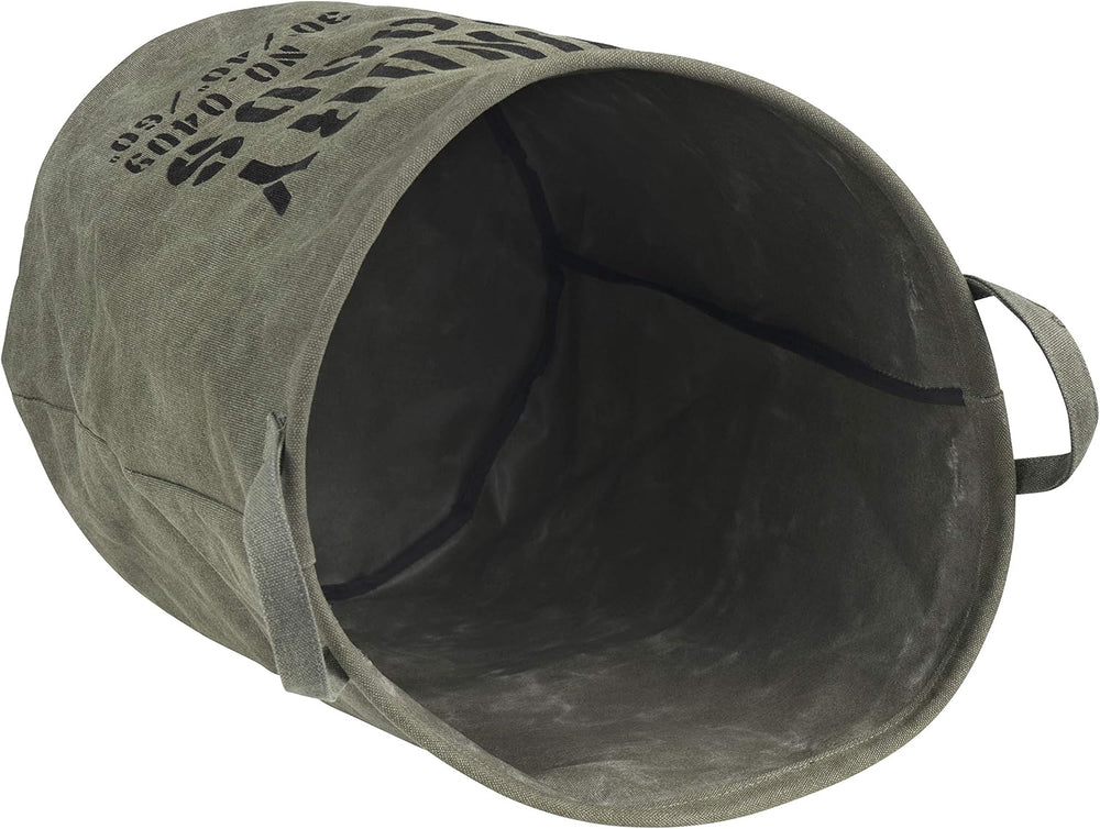 Danya B. LY952 Decorative Collapsible Portable Fabric Laundry Basket - Foldab...