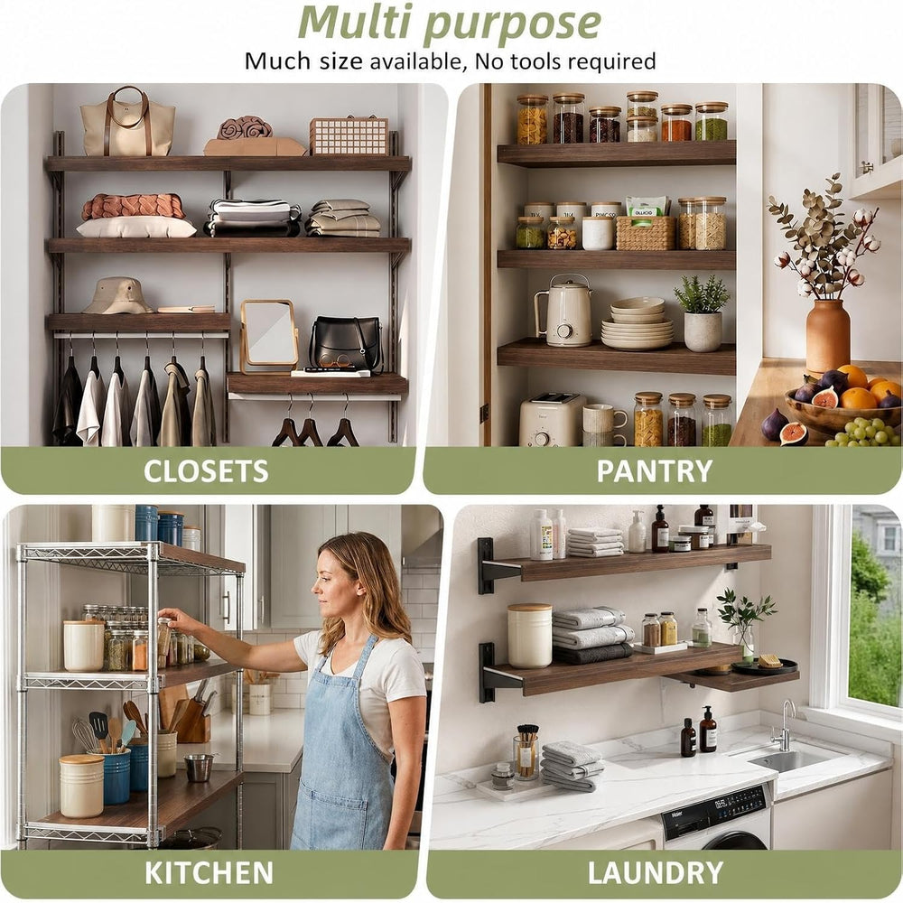 Wire Shelf Covers for Pantry ，Closet, 5 Pcs Shelf Liners (24 * 12")