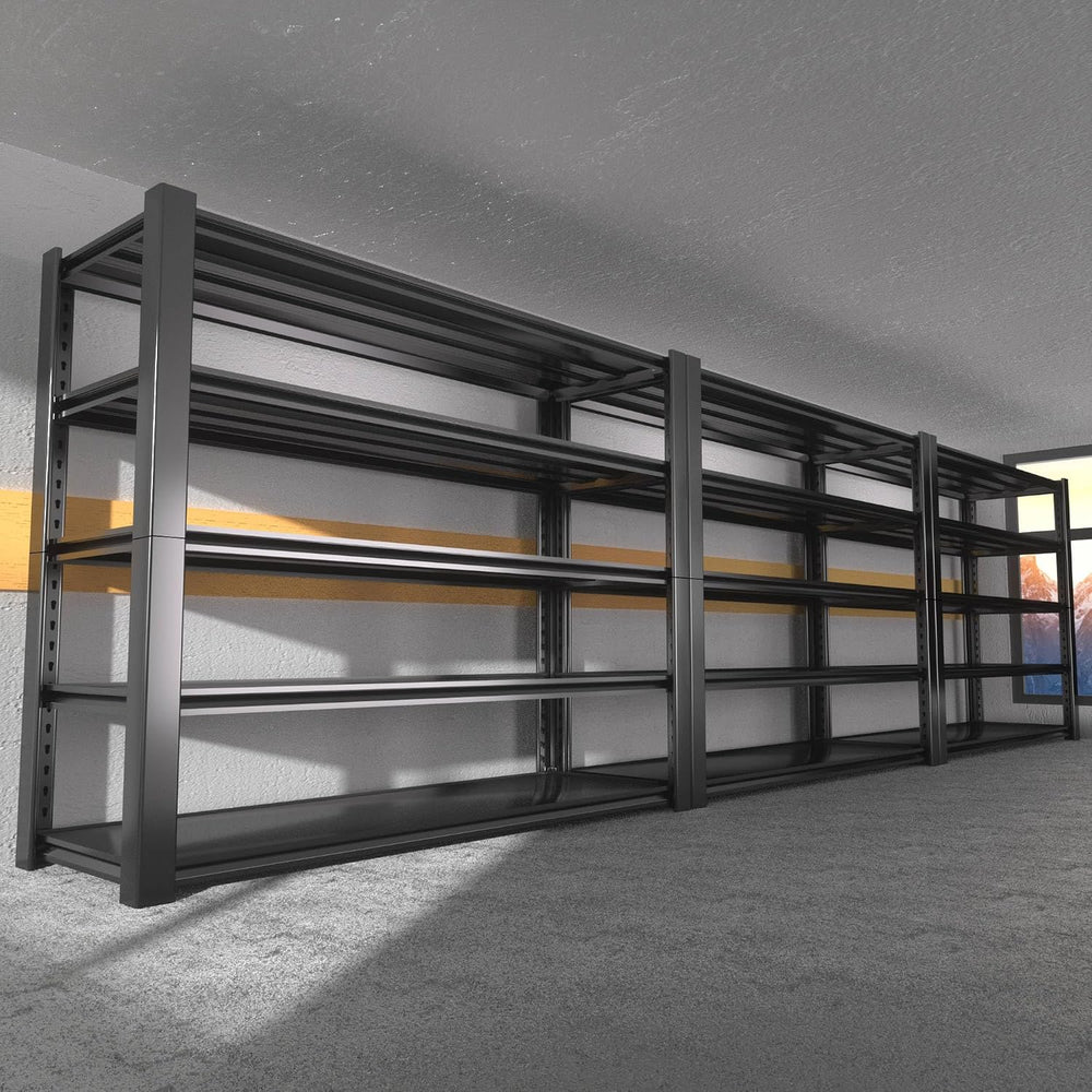 Heavy Duty Garage Shelving Units and Storage, 3000LBS 5 Adjustable Levels, 48...