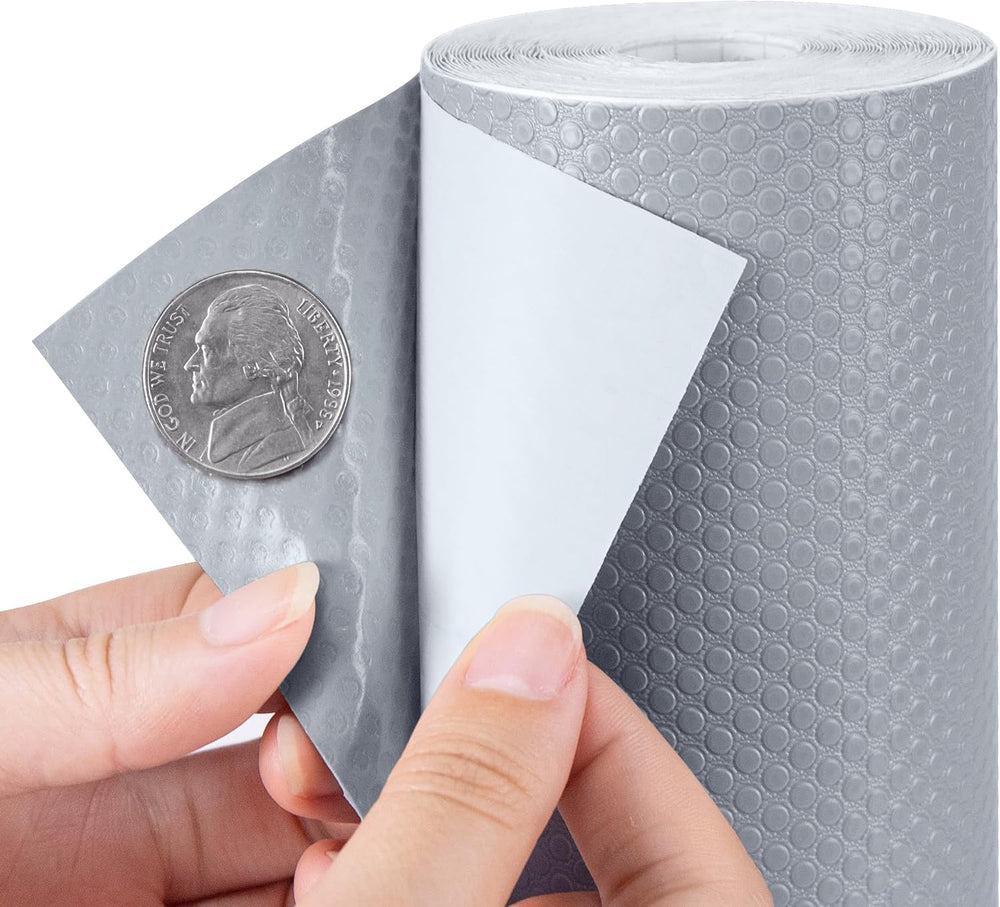 Self-Adhesive Large Cabinet Liner: 24" W x 290" L Peel and Stick No...