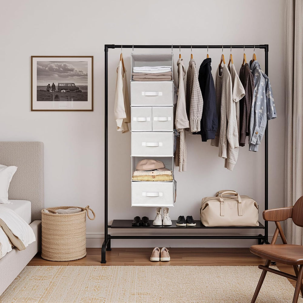 GRANNY SAYS Hanging Closet Organizer, 5 Drawers, 6 Shelves, 6 Pockets