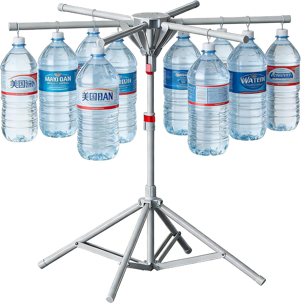 Clothes Drying Rack Outdoor Tower Rack Portable Foldable Collapsible Hanging ...