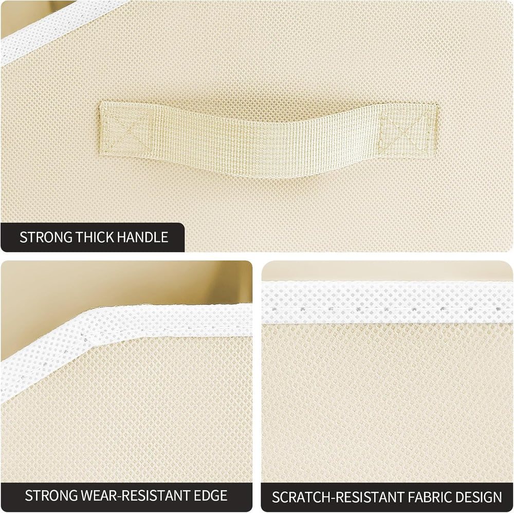 Homsorout Closet Organizers and Storage Bins - Large Fabric Storage Bins, Dec...