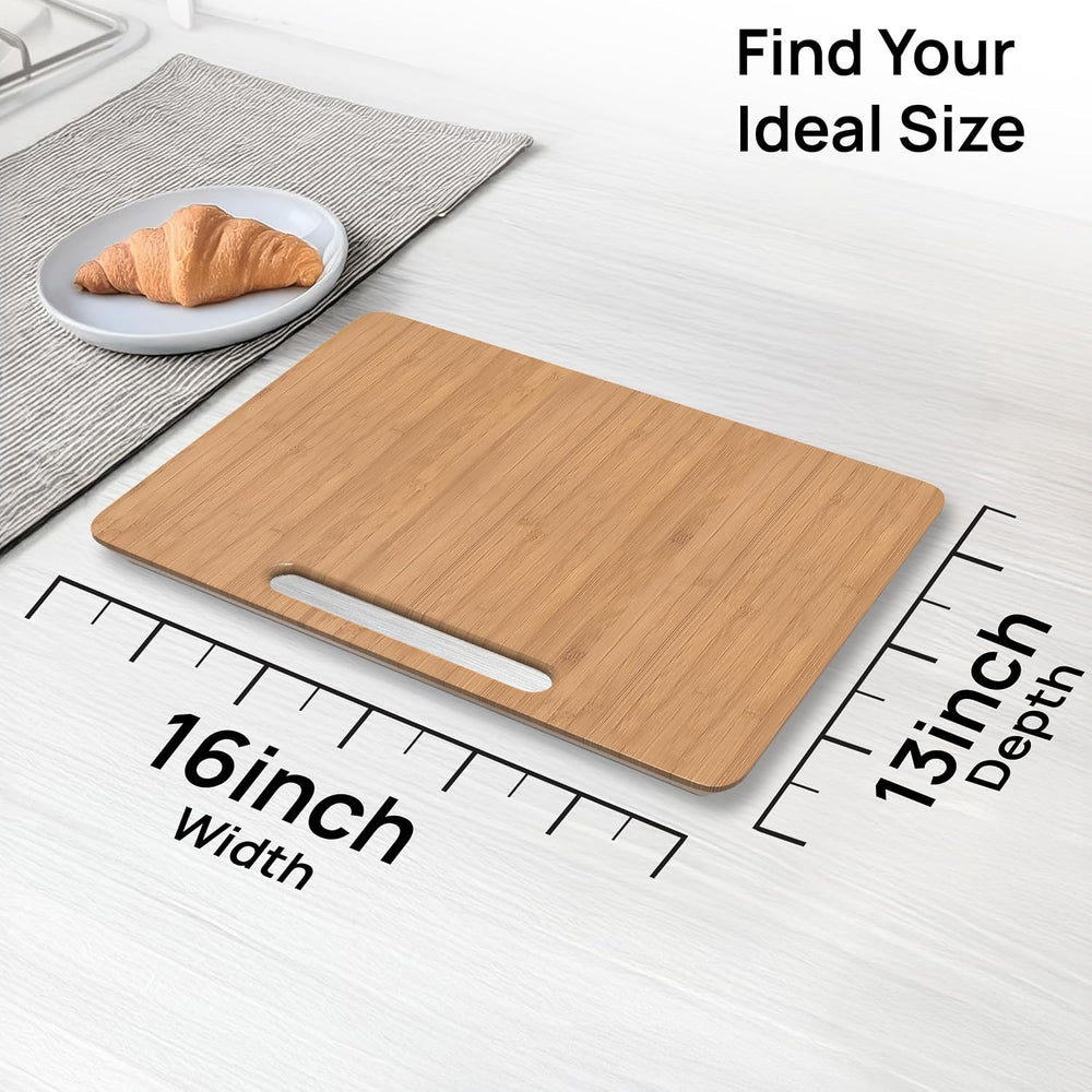 Ibyx Appliance Slider, Sliding Tray for Coffee Maker, 16 x 13 in, Natural