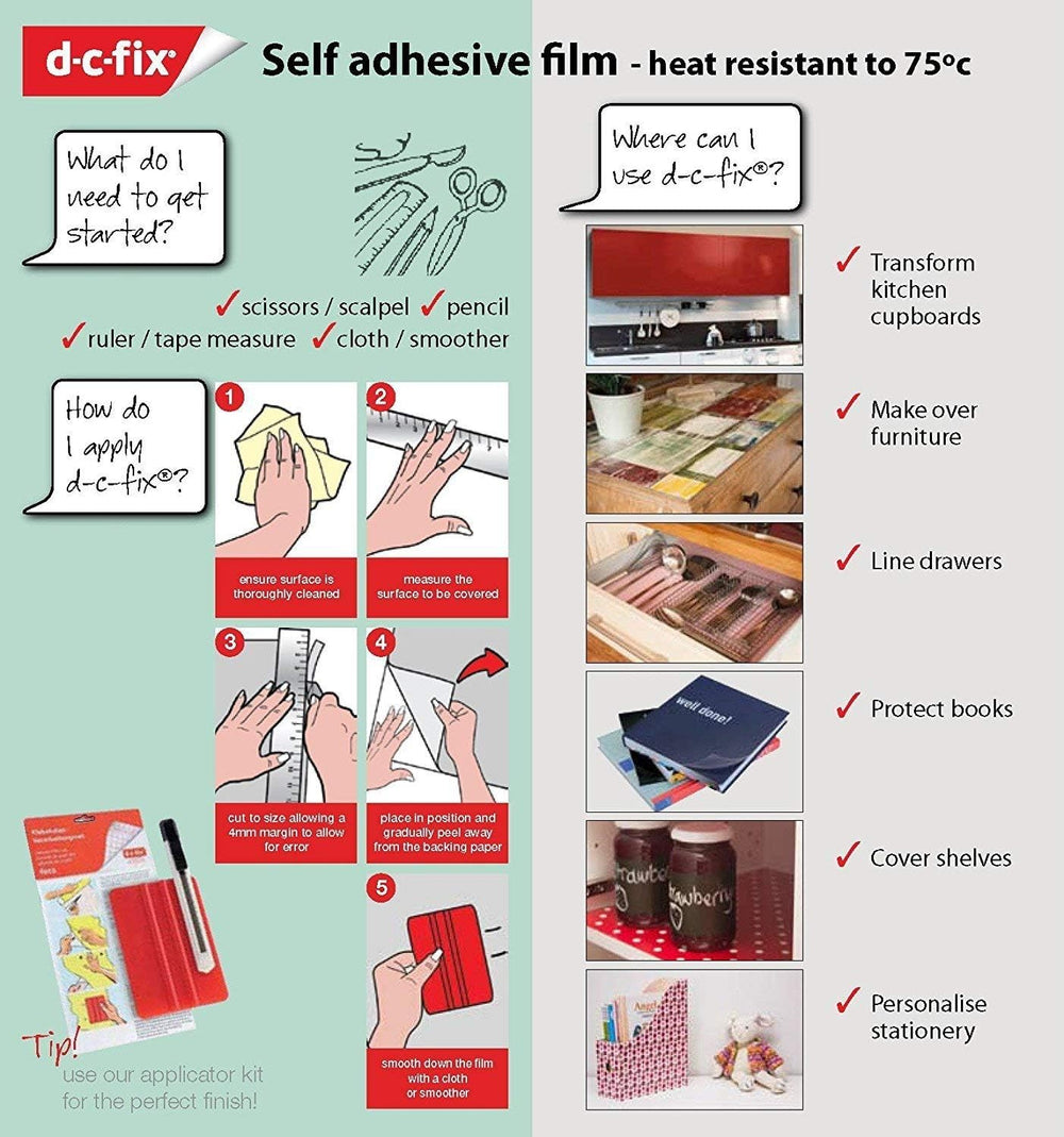 d-c-fix 346-0411-4PK Decorative SelfAdhesive Film, Calvados Wood, 17" x ...