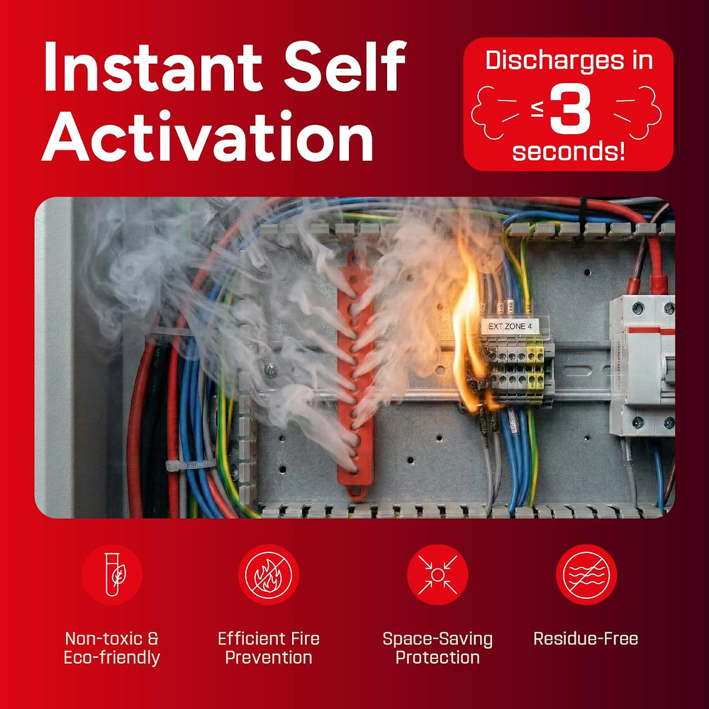 Small Automatic Fire Extinguisher (4 Pack)