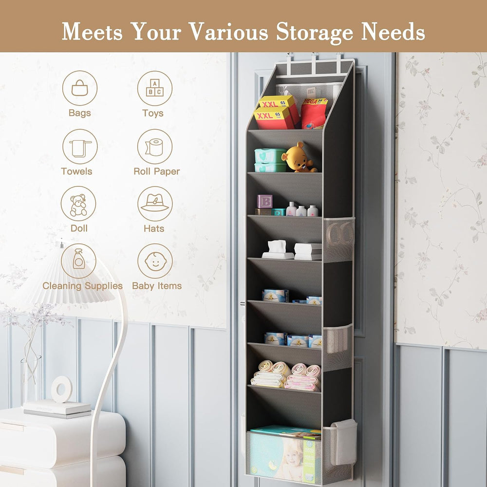 Criusia Shoe Storage, Over the Door Shoe Organizer, Hanging Closet Shoe Stora...