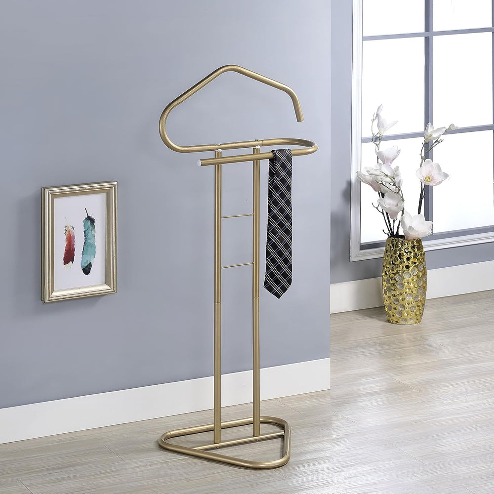 Kings Brand Furniture Kalblins Metal Suit Valet Stand, Clothes Rack, Clothing...