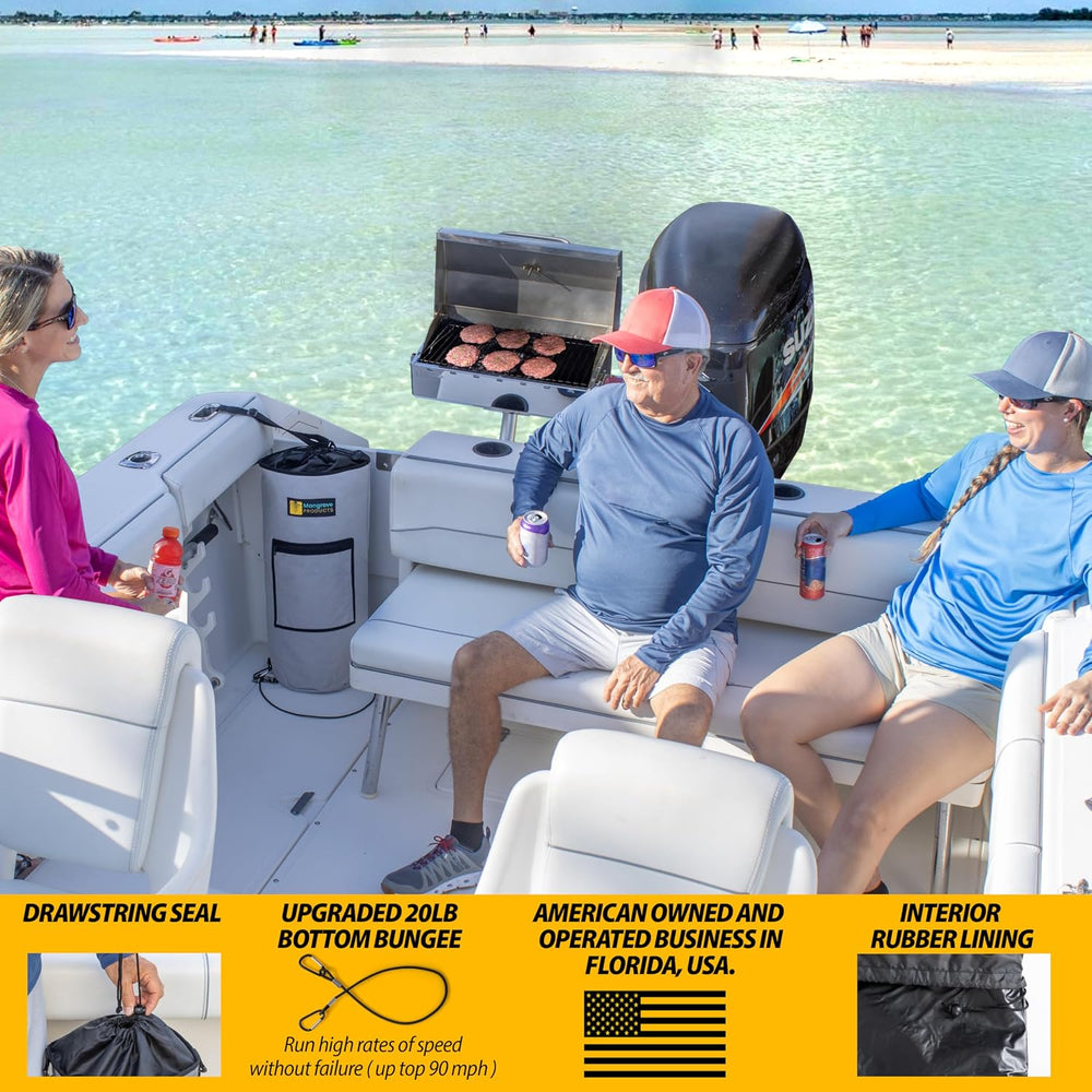 Mangrove Products: Portable Boat Trash Can, Reusable Trash Bag, Boating Equip...