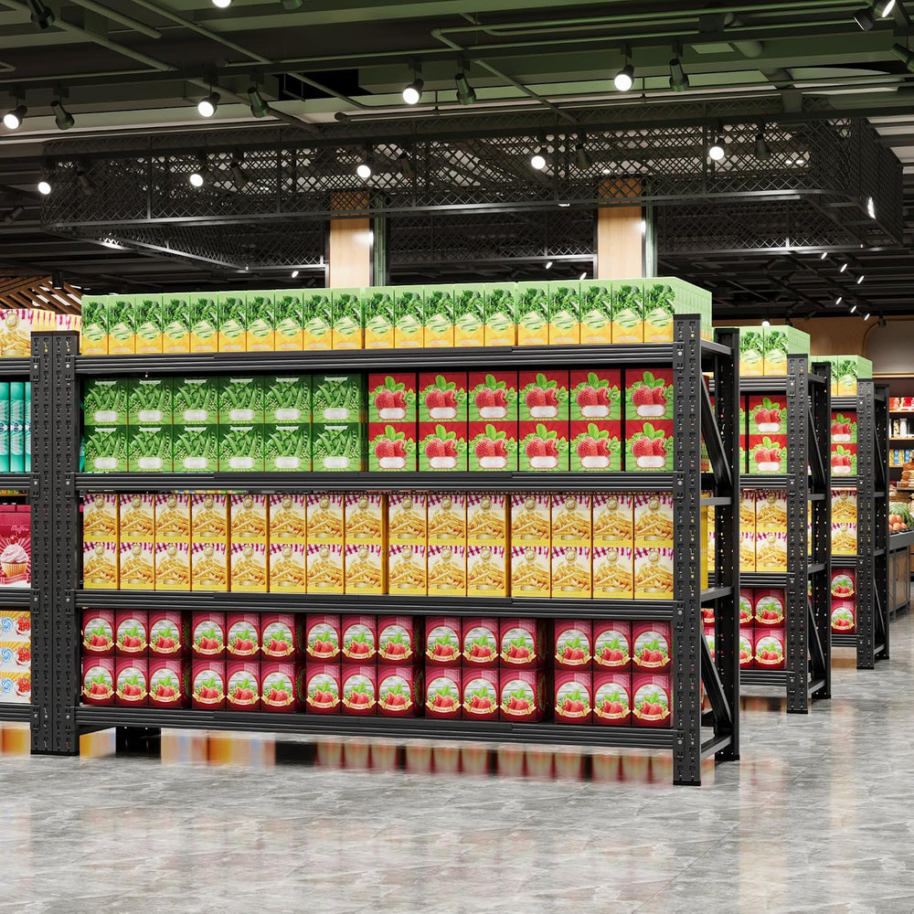 Yizosh Storage Shelves, 5000LBS Garage Shelving Unit, Metal Shelving Adjustab...