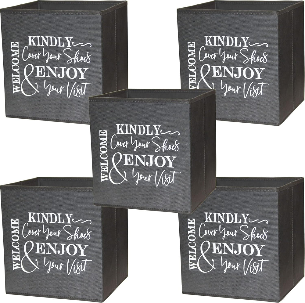 Life Charge Shoe Covers Box - Real Estate Open House Supplies for Realtor Lis...