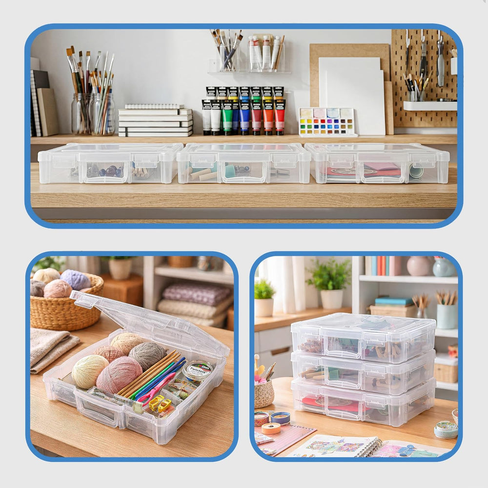 ArtBin 6913ZZ 12" x 12" Portable Art & Craft Organizer with Han...