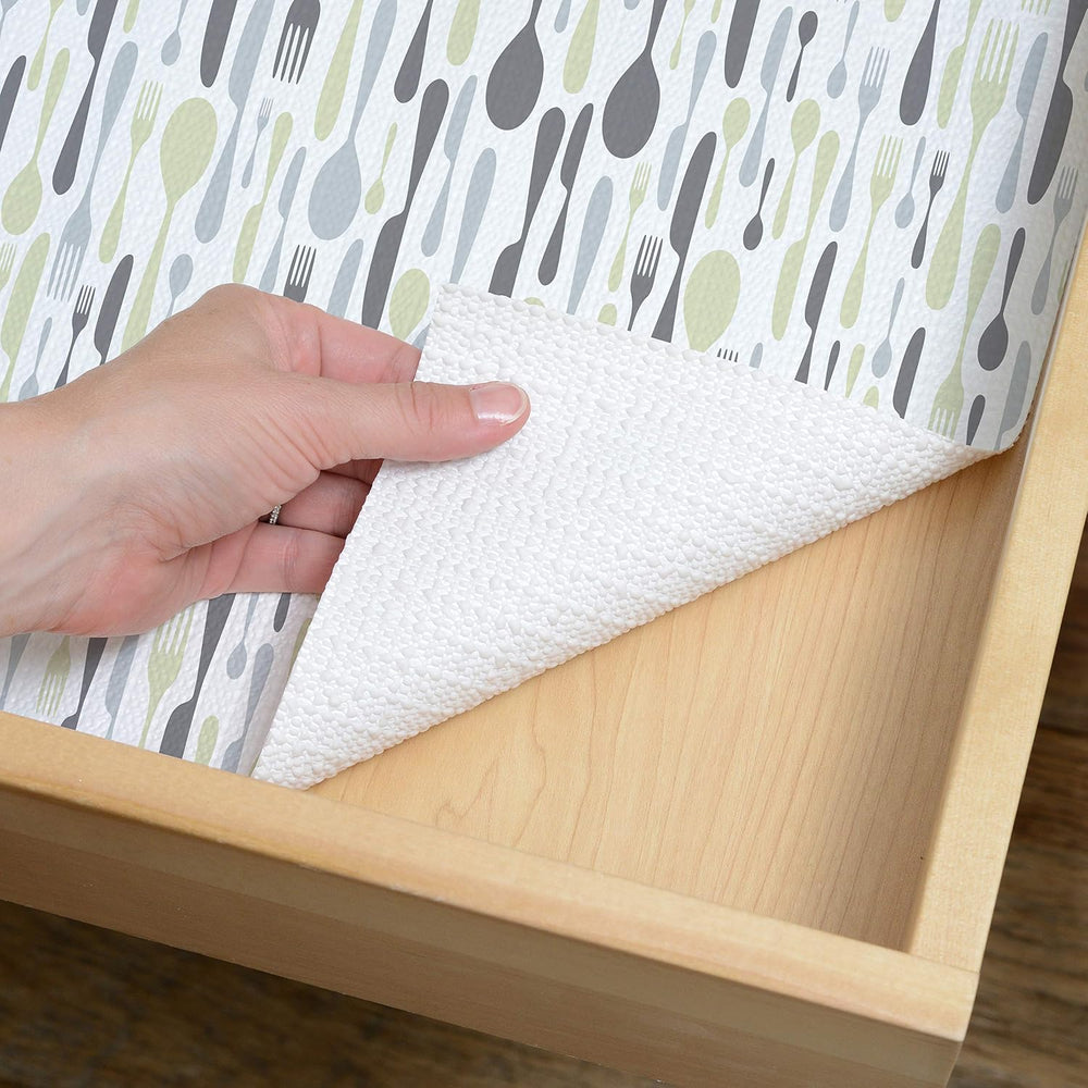 Con-Tact Brand Grip Prints Shelf Liner, Durable and Non-Adhesive Liners, Non-...