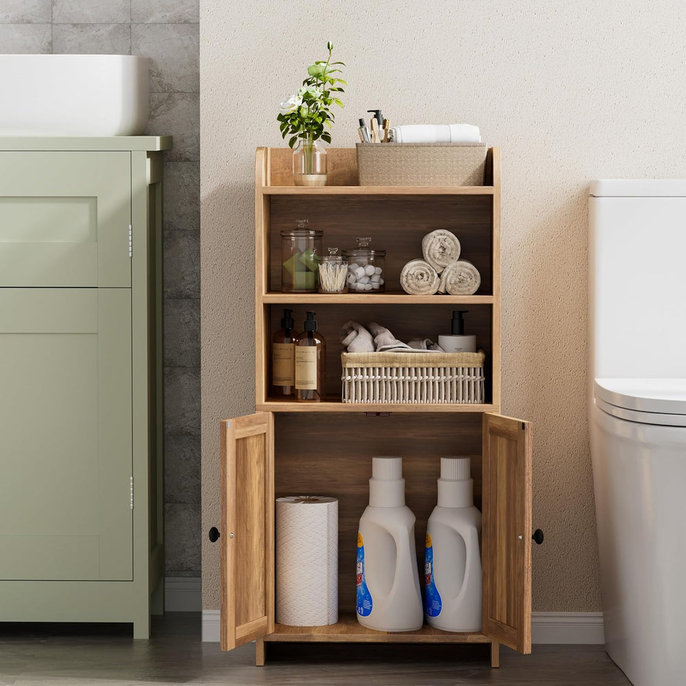 Small Bathroom Storage Cabinet, Toilet Paper Storage Cabinet