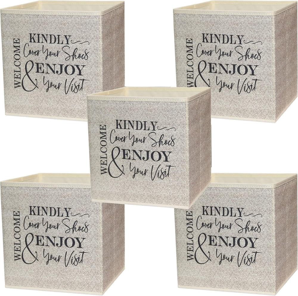 Life Charge Shoe Covers Box - Real Estate Open House Supplies for Realtor Lis...