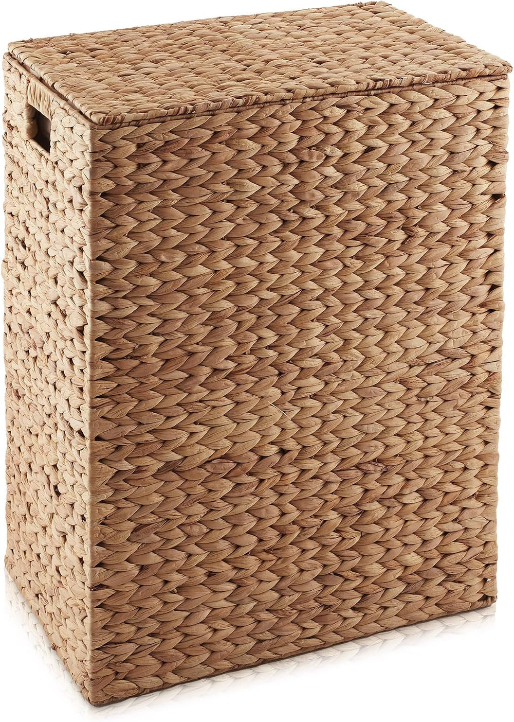 Casafield Large Laundry Hamper with Lid and Removable Liner Bag - Cinnamon, W...