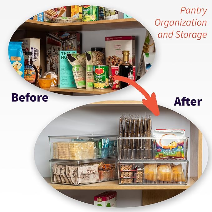 ClearSpace Pantry Organization and Storage Bins