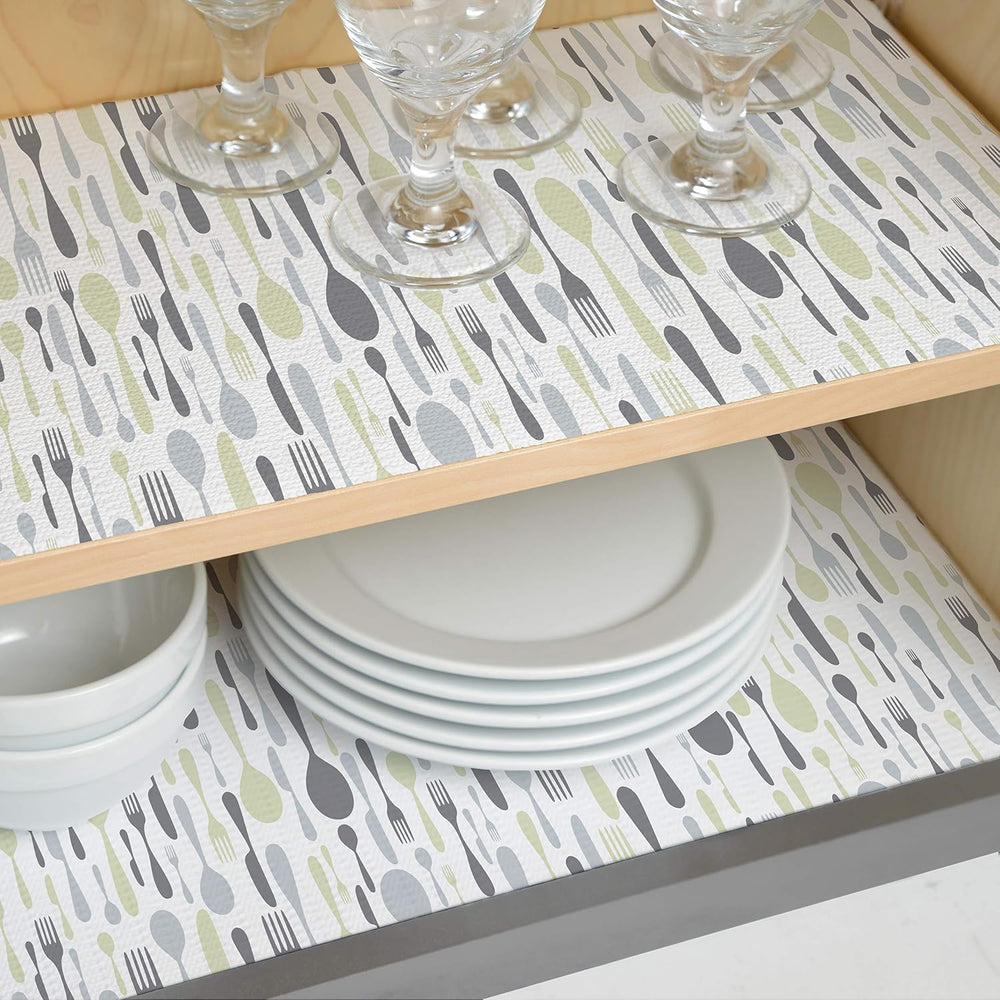 Con-Tact Brand Grip Prints Shelf Liner, Durable and Non-Adhesive Liners, Non-...
