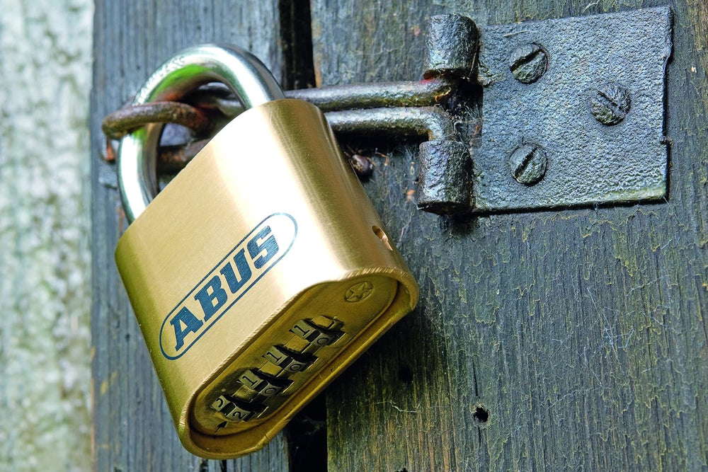 ABUS 180IB/50 Nautilus Lock, Gold, Combination Lock, Resettable