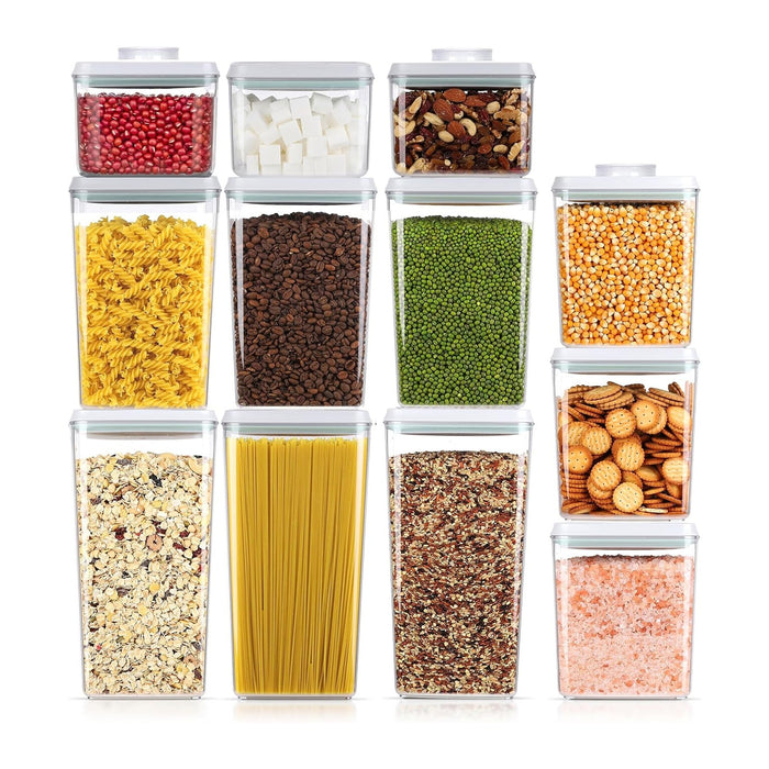 12 Pcs Pop Food Storage Containers Airtight Food Storage Containers Set