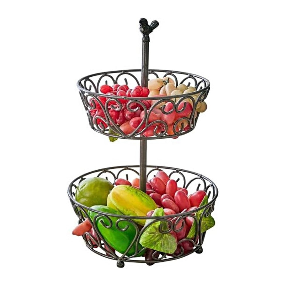 2-Tiered Basket, Fruit Stand