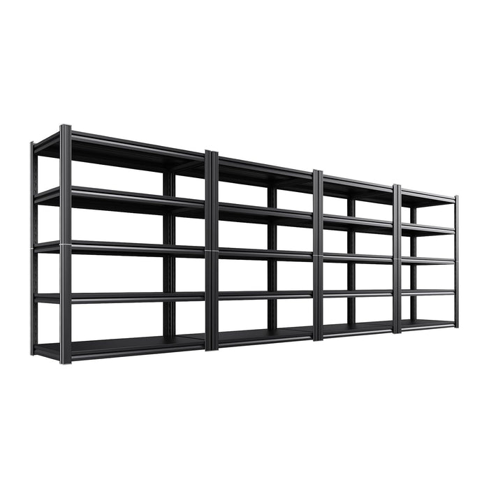 4 Pack Heavy Duty Metal Garage Shelving 71.2" Hx46 Wx20 D