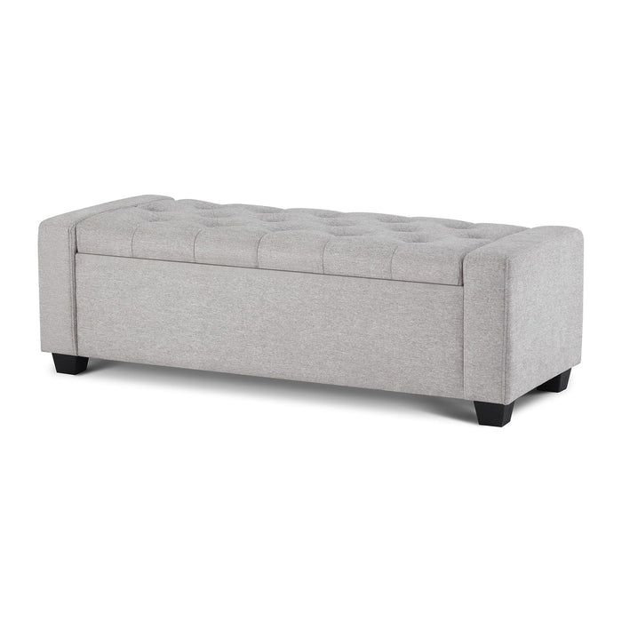 48" Ottoman with Storage, Large Storage Ottoman Bench