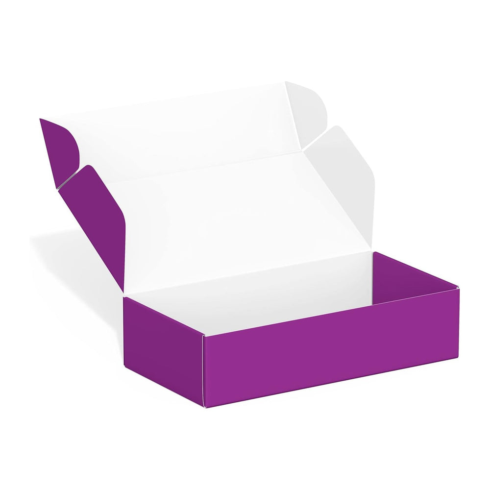 50 Pack 4"x8"x2" Shipping Boxes, Corrugated Cardboard Small Bo...