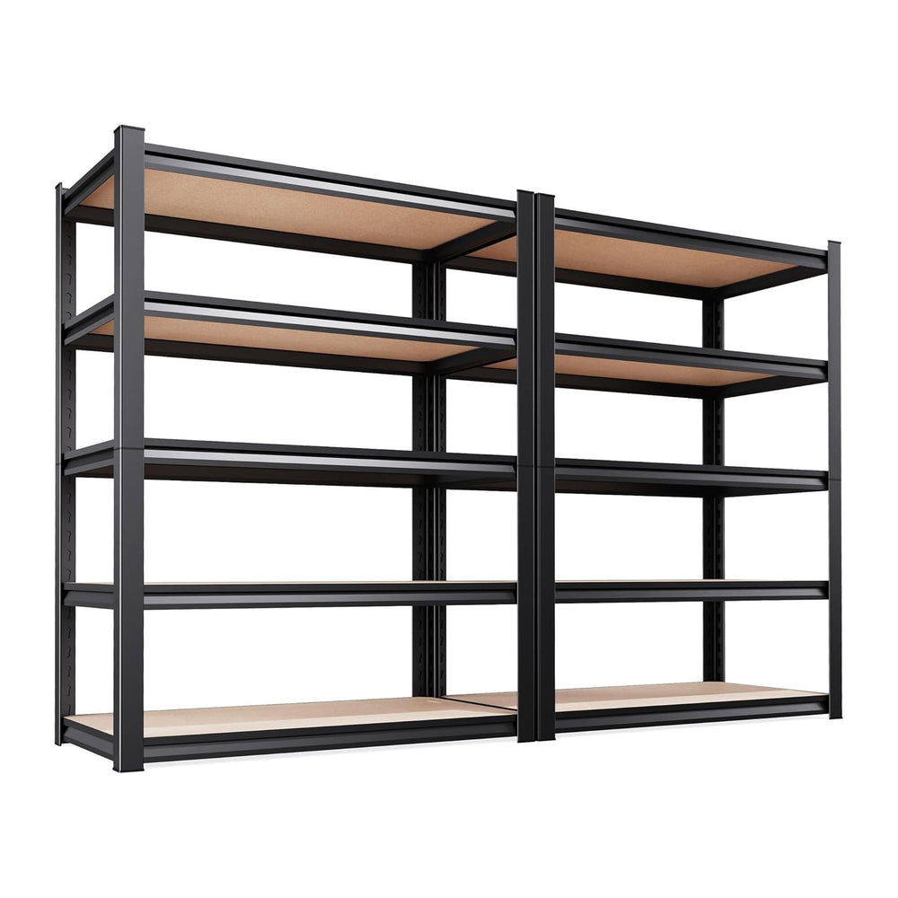 71.2''H Storage Shelves, 2500lbs Garage Shelving,Adjustable Heavy Dut...