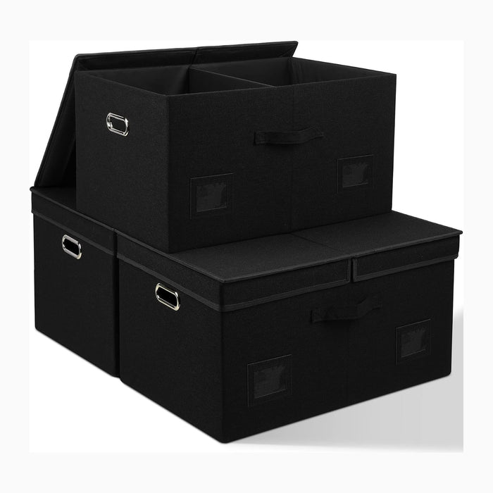 75 Quarts Extra Large Decorative Storage Bins