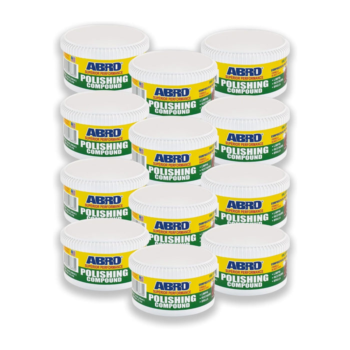 ABRO Superior Performance Polishing Compound, 10 oz., High-tech Shine Car