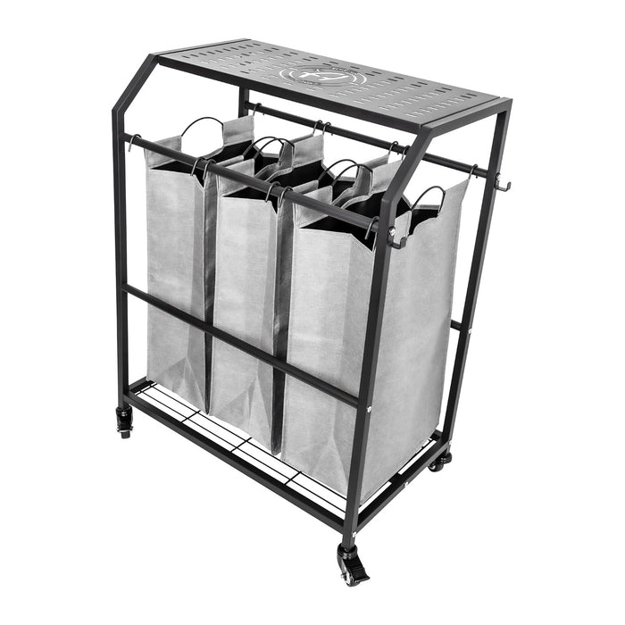 Adam's Polishes Detailing Towel Cart for Dirty Laundry, Cloths, Rags, Clothes, Hamper Basket in Garage, Laundry Room, Home, Storage Etc.