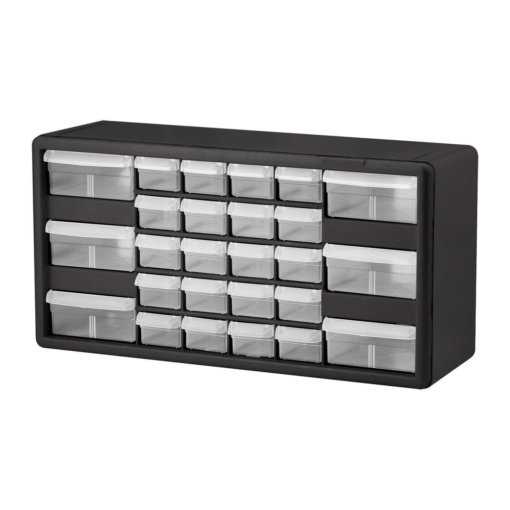 Akro-Mils 26-Drawer Plastic Storage Cabinet, 20"W x 6"D x 10"H...